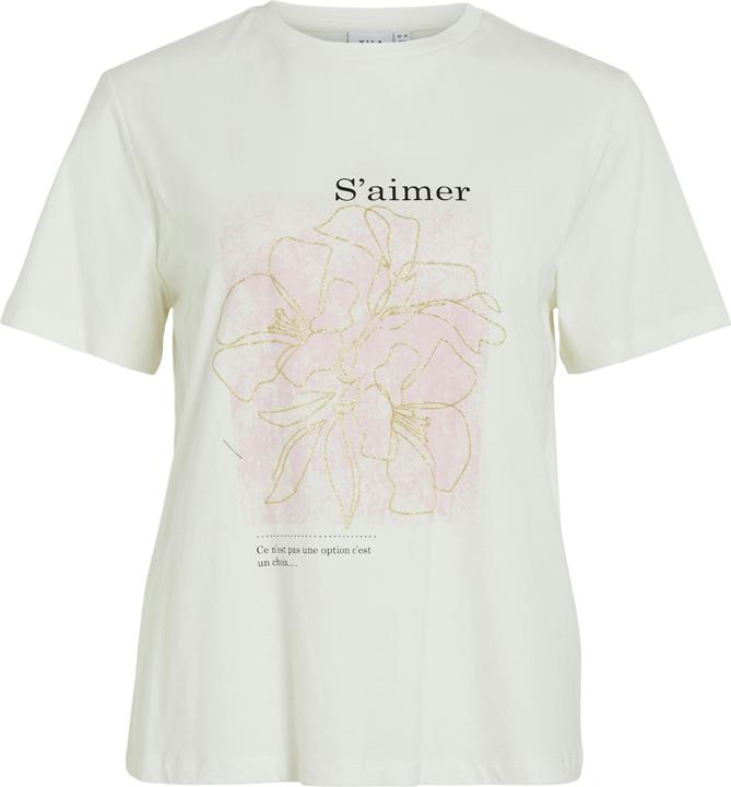 Vila Baumwoll Print T-Shirt (S)
