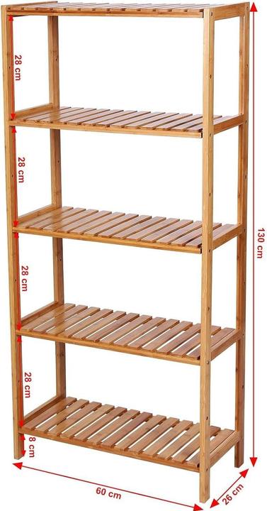 Songmics Bamboo (60 x 26 x 130 cm)