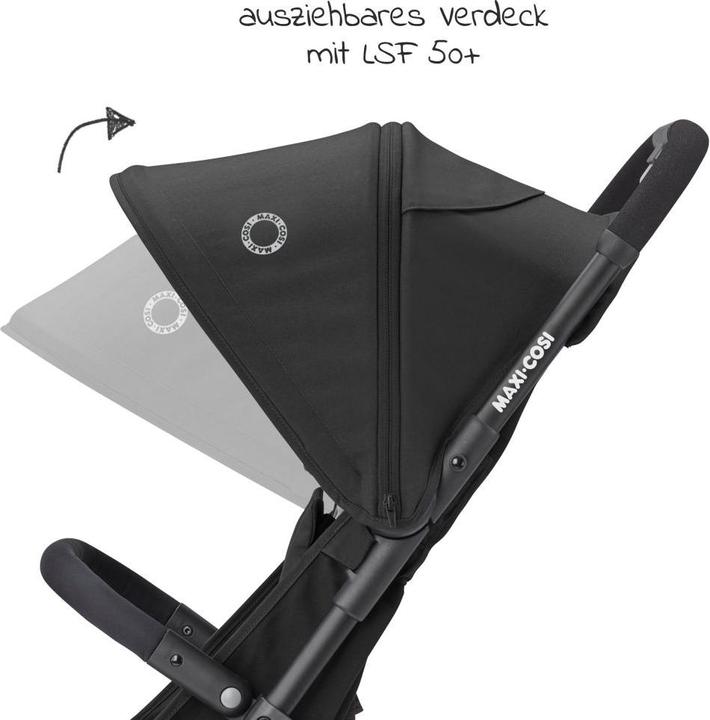 Produktbild Maxi-Cosi Lara2 Essential Black (Black Frame)
