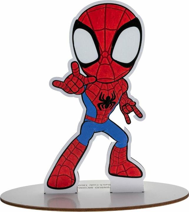 Actual product image Craft Buddy Spiderman XL Buddy, Paint By Numbers Kit