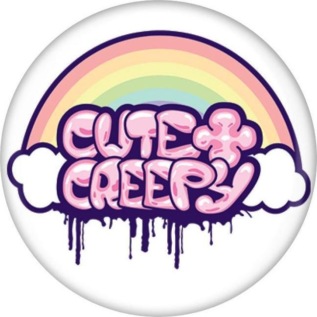 Grindstore Abzeichen Cute & Creepy Blech