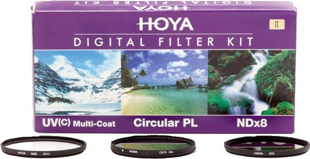 Actual product image Hoya Digital Filter Kit II (72 mm, Neutral density filter, Polarizing filter, UV filter, 72 mm)