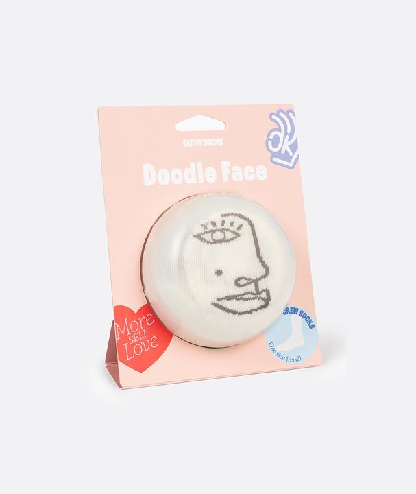 Produktbild Eat My Socks Doodle Face Socken (One Size)