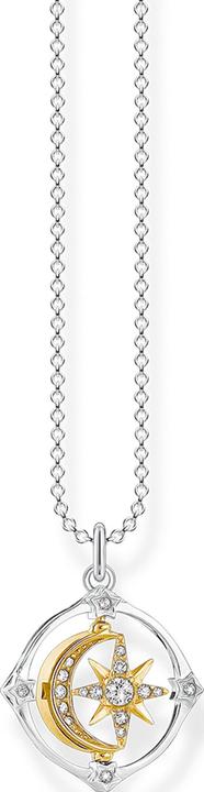 Image du produit Thomas Sabo Collier Lune & Étoile mobile (Argent 925, 38 cm)