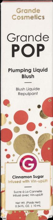 Actual product image Canale Grande GrandePOP Plumping Liquid Blush (Cinnamon Sugar)