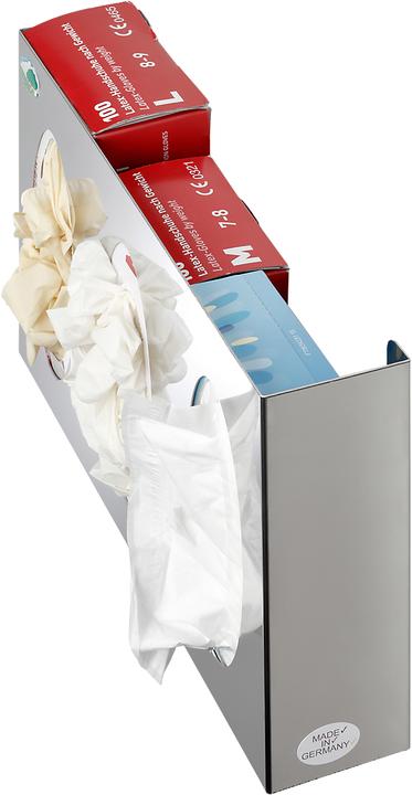 Actual product image VAR Wall dispenser, for glove/towel boxes, design 1-fold to 3-fold