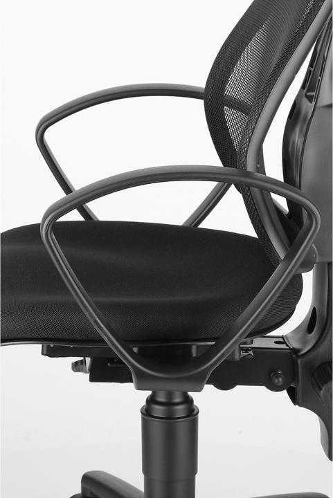 Produktbild Schäfer Shop Bürostuhl BALANCE 400 NET, Permanentkontakt, mit Armlehnen, Fitness-Orthositz