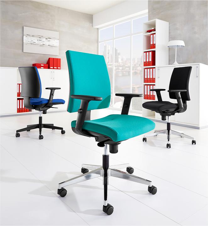 Image du produit Nowy Styl Fauteuil de bureau INTRATA, mécanisme synchrone, sans accoudoirs, siège profilé avec grand rouleau