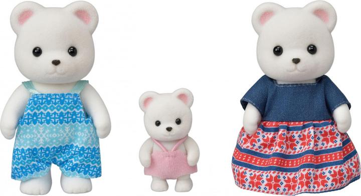 Actual product image Sylvanian Families Sylvanian polar bear family