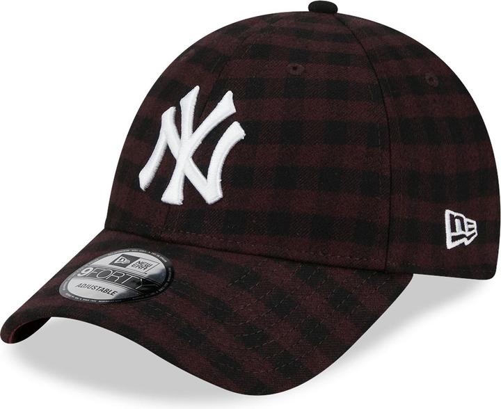 Produktbild New Era 9Forty Strapback Cap - Flannel New York Yankees (One Size)