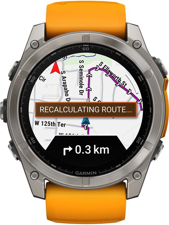 Productafbeelding Garmin FENIX 8 AMOLED Saffier Titanium (51 mm)