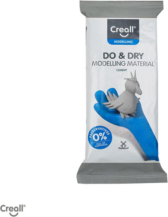 Produktbild Creall Do&Dry Modelliermasse Konservierungsfreier Zement