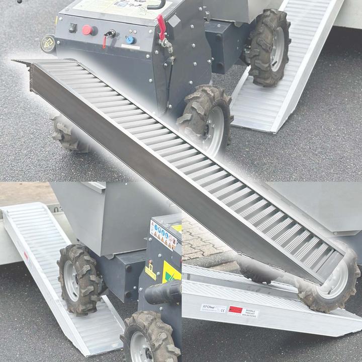 Actual product image Wiltec Loading ramp 161cm 2025kg ATV Quad motorbike aluminium loading ramp