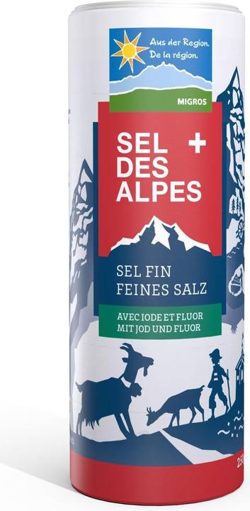 Actual product image Schweizer Salinen Sel des Alpes (250 g)