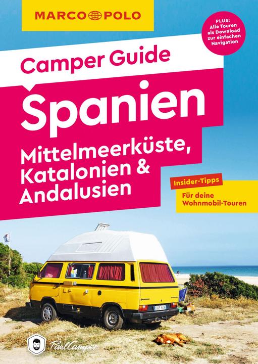 Immagine prodotto Guida Camper Spagna: Costa mediterranea, Catalogna e Andalusia (Tedesco, Jan Marot)