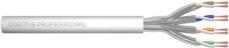 Image du produit Digitus CAT 6A U-FTP Raw Patch Cable Long 305 m Box AWG 27/7 LSZH Simplex Couleur Gris (U/FTP, CAT6a, 5 m)