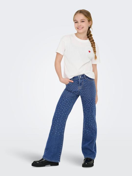 Produktbild Only KOGJUICY Weiter Beinschnitt Jeans Jeans mit weitem Bein (140)
