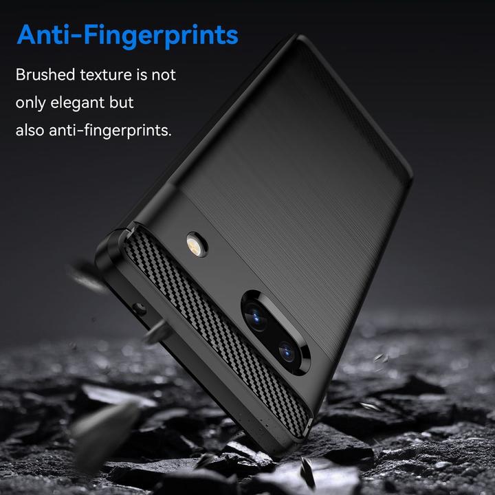 Actual product image König Design Case Mobile Protection for Google Motorola Samsung Xiaomi Case Cover Carbon Optics (Google Pixel 7a)