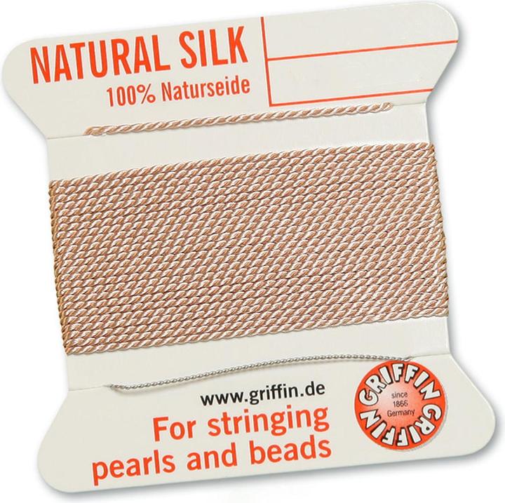 Produktbild Leyda Naturseide 2 Meter mit Nadel