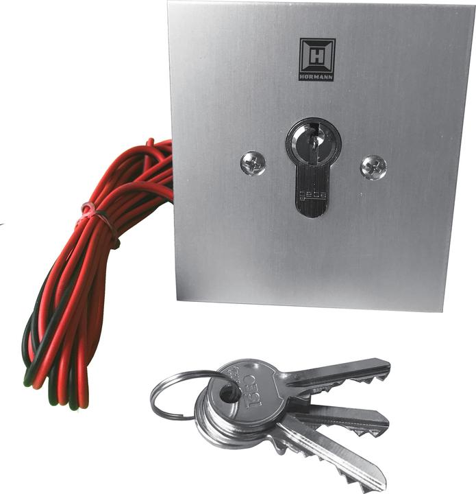 Immagine prodotto Hörmann 437523 Interruttore a chiave ESU40, cavo da 2 m