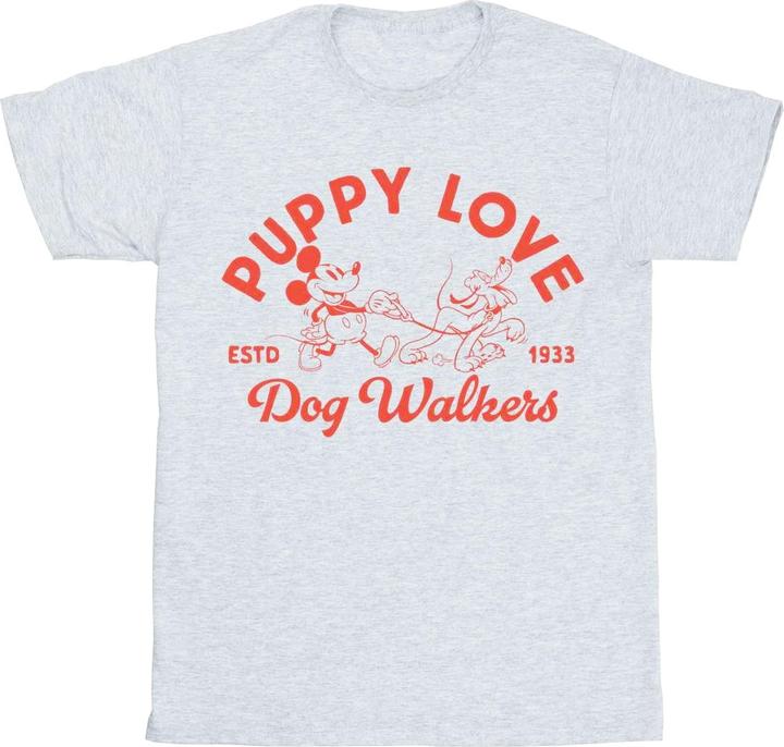 Actual product image Disney Mens Mickey Mouse Puppy Love T-Shirt (3XL)