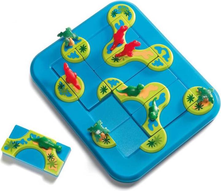 Actual product image Smart Games Dinosaurs - Mysterious Islands (French, German, English, Italian)