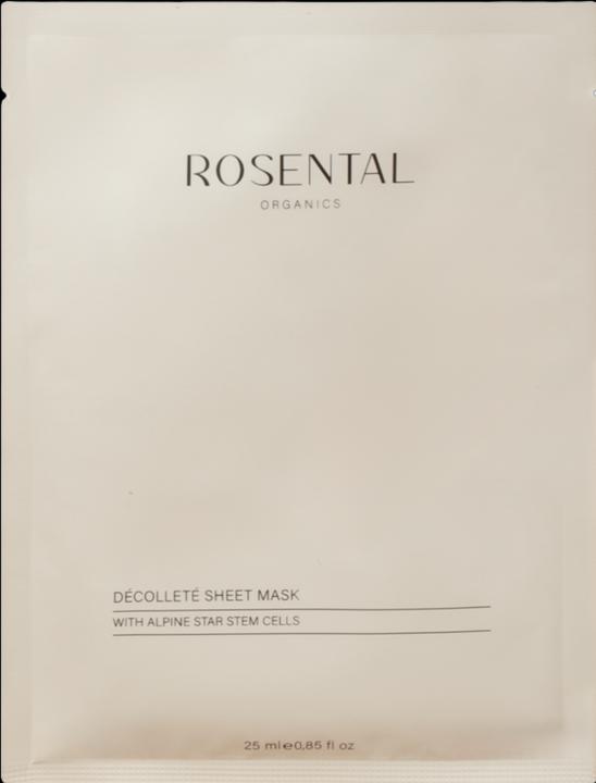 Image du produit Rosental Organics Slow-Aging - Masque à la feuille Décolléte (25 ml)
