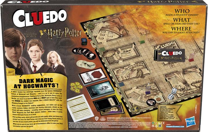 Actual product image Hasbro Gaming Cluedo: Wizarding World Harry Potter Edition Board Game (English)
