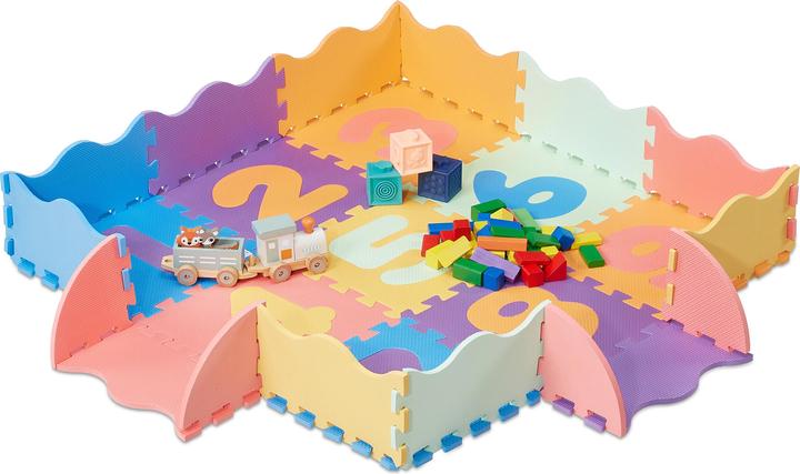 Image du produit Relaxdays 25x tapis de puzzle (30 x 30 x 1 cm)