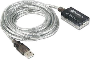 Hamlet 5-metre Usb 2.0 Extender Extension with Active Repeater (5 m)