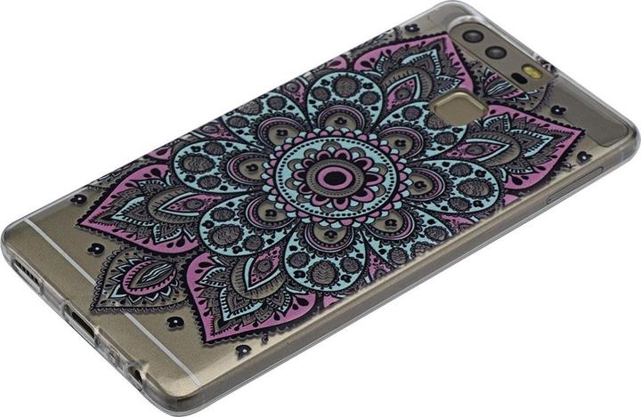 Produktbild König Design Huawei P10 Hülle Case Handy Cover Schutz Tasche Schutzhülle Henna Bumper Bunt (Haier P10)
