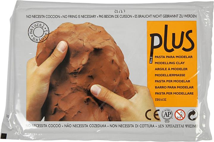 Actual product image Creativ Company Zelfhardende Boetseerklei Terracotta, 1000gr