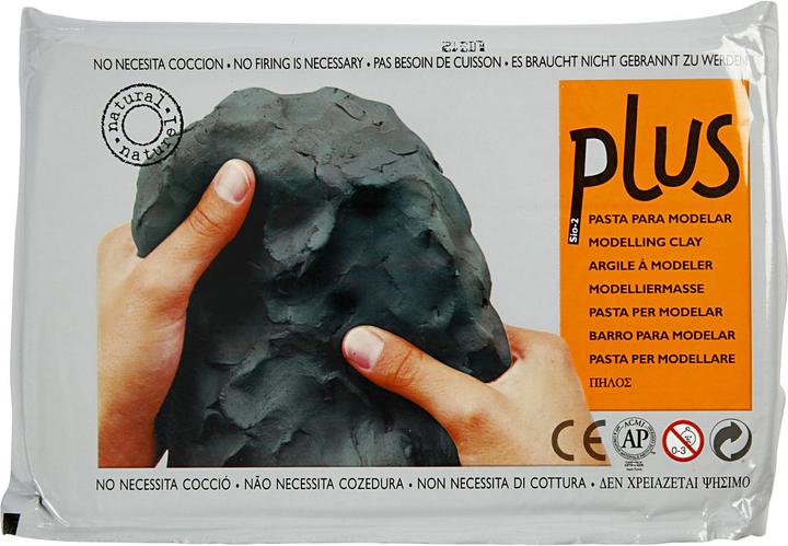 Actual product image Creativ Company Zelfhardende Boetseerklei Zwart, 1000gr