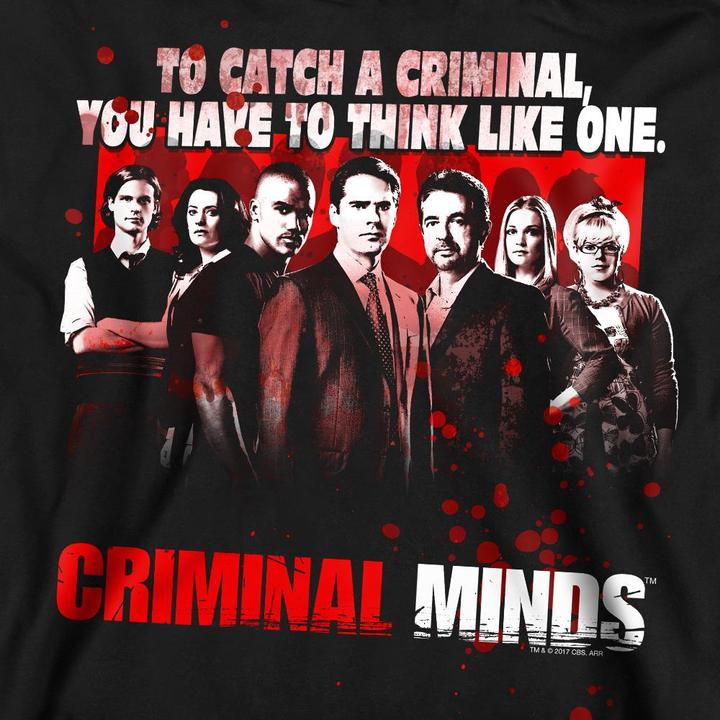 Immagine prodotto Criminal Minds Think Like One Felpa Adulto Unisex (XL)