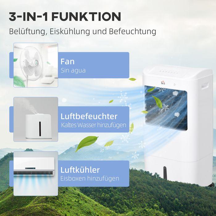 Image du produit Swisshandel24 Climatiseur mobile 3 en 1 (20 m²)