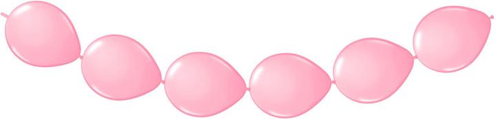 Produktbild Folat Rosa Luftballons Knoten (1 x)