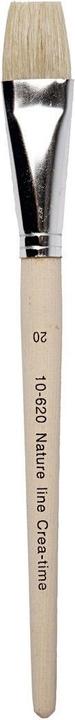 Actual product image Creativ Company Houten Kwasten - No. 20, Korte Steel, 12st. (20 mm)