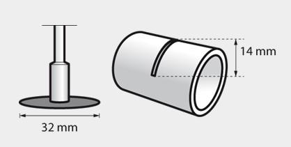 Image du produit Dremel Disque à tronçonner Ø 32,0 mm (5 pièces)