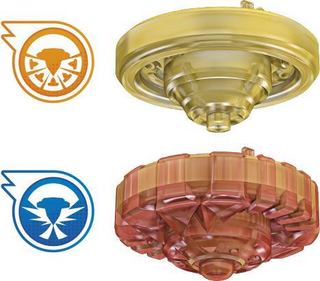 Actual product image Hasbro Beyblade Burst QuadStrike Light Ignite Beyblade Stadium Battle Set (German, French, Italian, English, Dutch, Swedish, Norwegian, Polish)