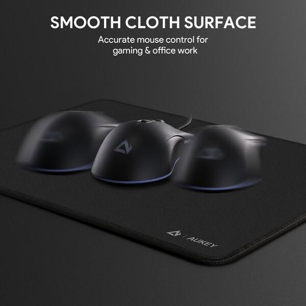 Immagine prodotto Aukey KM-P1 MOUSEPAD DA GIOCO 35x25cm IMPERMEABILE (M)