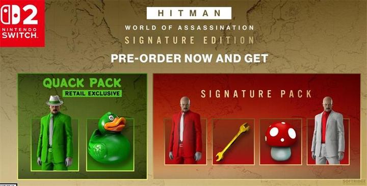 Actual product image IOI Partners HITMAN World of Assassination - Signature Edition (Switch 2, DE)