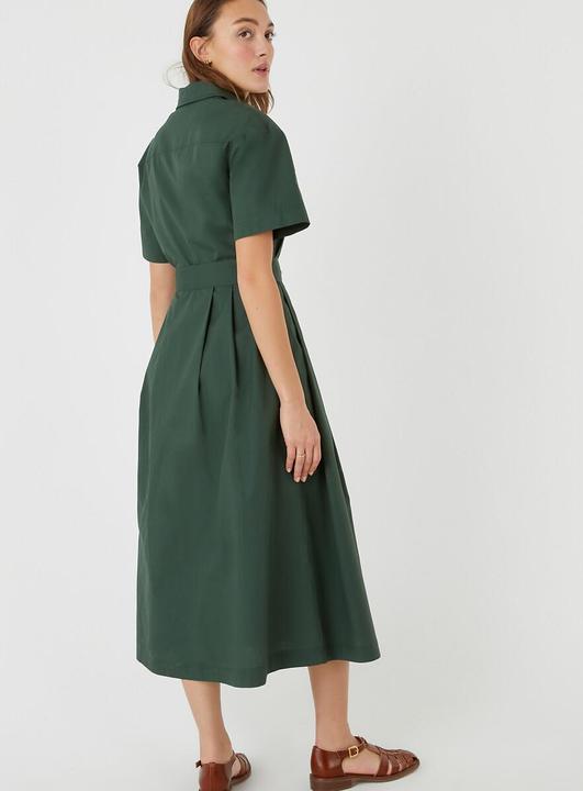 Image du produit La Redoute Collections Robe chemisier avec ceinture à nouer (44)