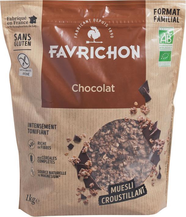 Immagine prodotto J.Favrichon Muesli croustillant al cioccolato (1000 g)