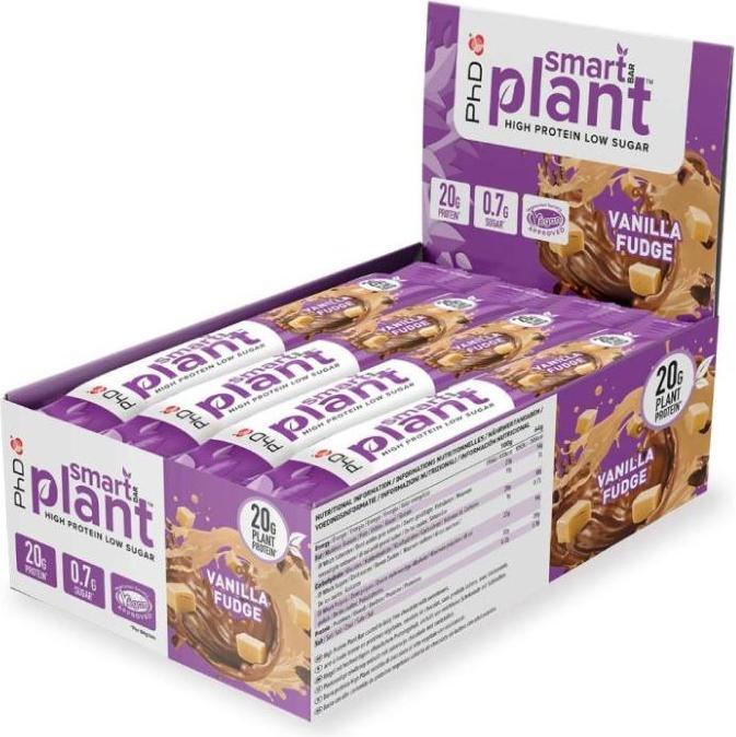 Actual product image PhD Nutrition Smart Plant Bar (Vanilla, 12 pcs., 740 g)