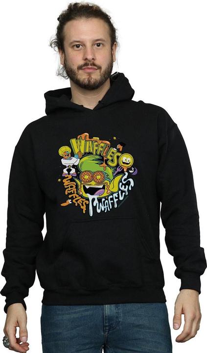 Image du produit - Sweat à capuche TEEN TITANS GO WAFFLE MANIA - Homme (XXL)