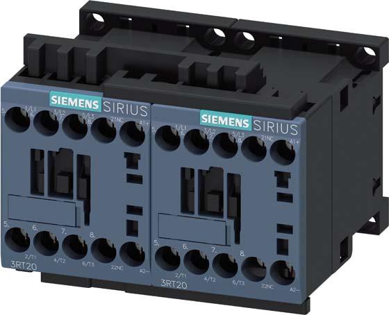 Actual product image Siemens Reversing contactor DC 5.5kW/AC 48V 12A/AC 3RA2317-8XB30-1BW4