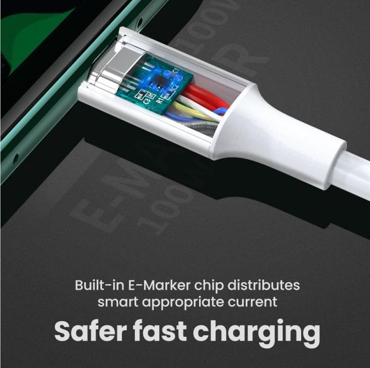 Produktbild Ugreen USB C – USB C (2 m, USB 2.0)