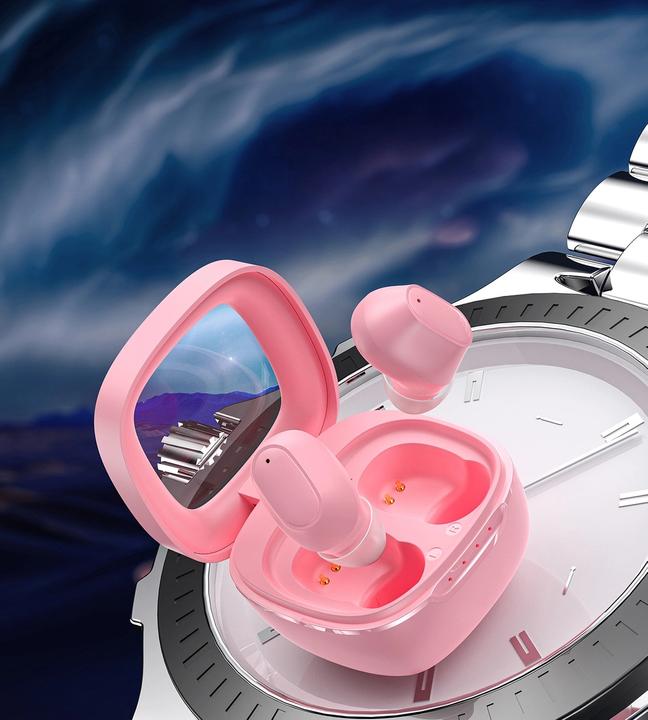 Immagine prodotto Choetech Cuffie MEMS wireless TWS Bluetooth 5.3 - rosa (17 h, Senza fili)