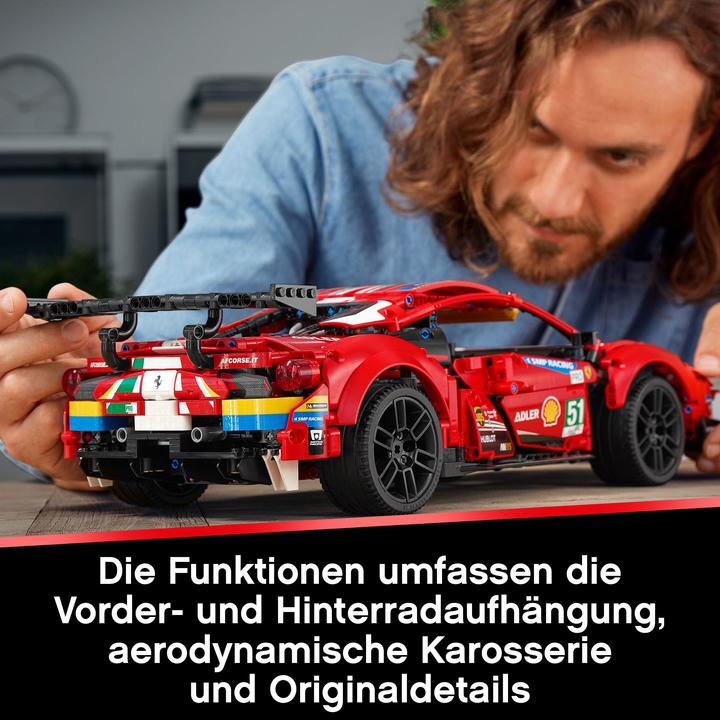 Produktbild LEGO Ferrari 488 GTE (42125, LEGO Technic)