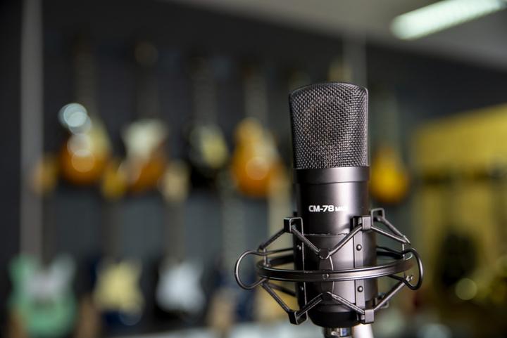 Image du produit Omnitronic MIC CM-78MK2 Microphone à condensateur à grande membrane
